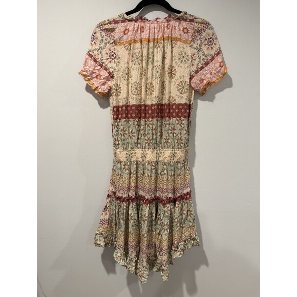 We're All Pretty Girls Dress Womens Small Floral Boho Prairie Cottage Indie Soft - Picture 2 of 5